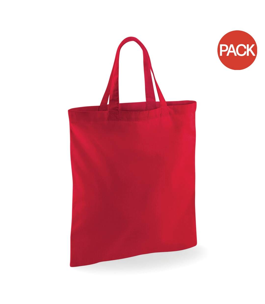 Lot de 2  Sac de courses taille unique rouge Westford Mill-1