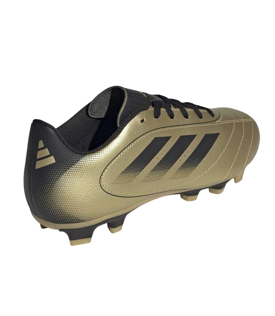 Chaussures De Foot Pour Terrain Ferme Coupe Régulière Goletto Homme Jaune Or Noir Adidas-2