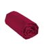 Drap Housse en Coton Biolina 180x200cm Bordeaux-3