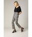 Pantalon femme en viscose ethnique avec taille élastiquée MANOLA-1