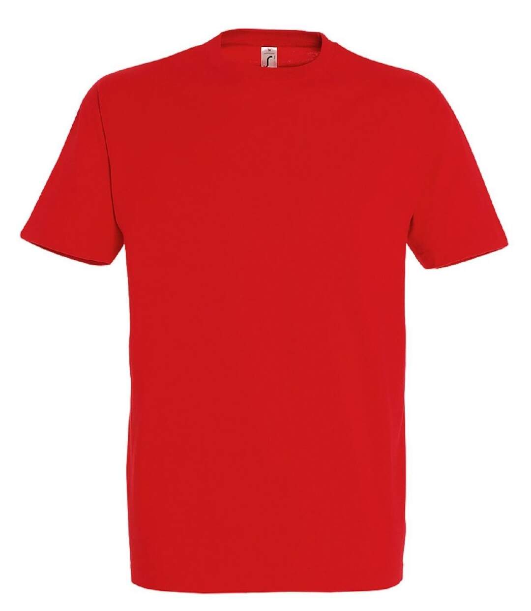 T-shirt manches courtes - Mixte - 11500 - rouge hibiscus-1