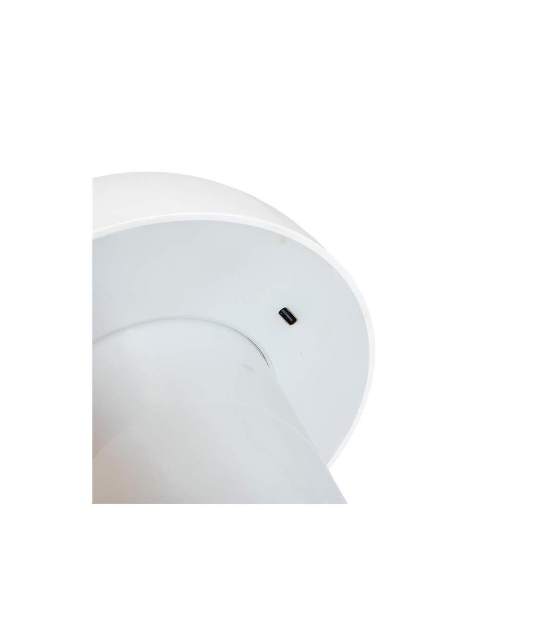 Lampe à Poser LED & Diffuseur Champignon 19cm Blanc-3
