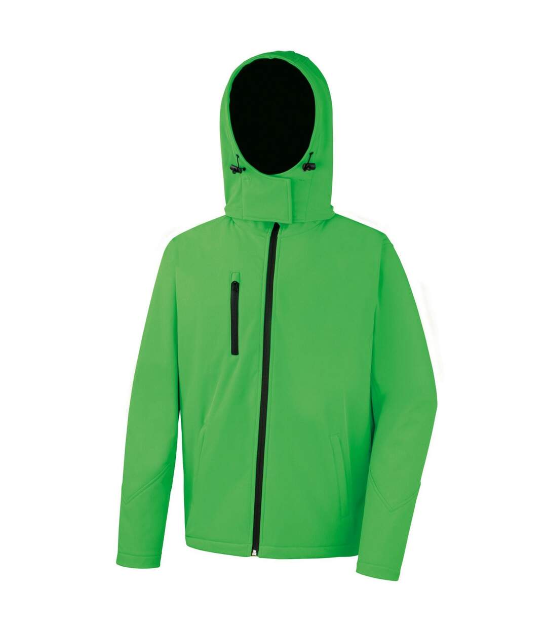 Core Lite Veste Softshell À Capuche Homme Vert Noir Result-2