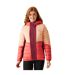 Veste Hybride Leedre Femme Rouge Foncé Rouge Clair Regatta-1
