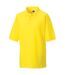 Polo À Manches Courtes Homme Jaune Russell-1