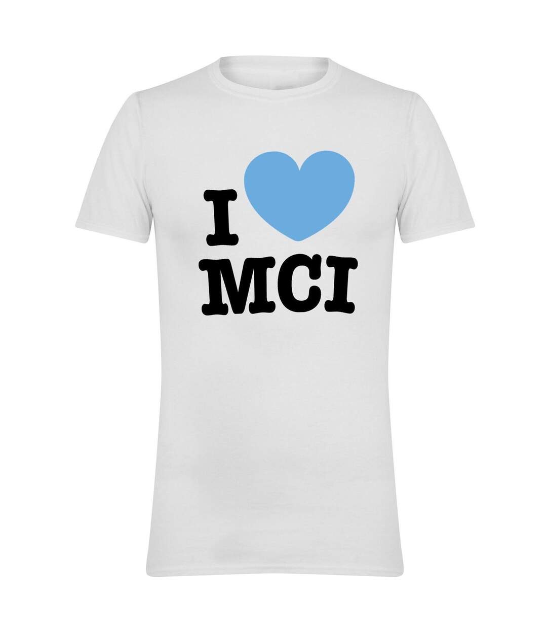 Mens I Love Mci T-shirt Black AWD-1