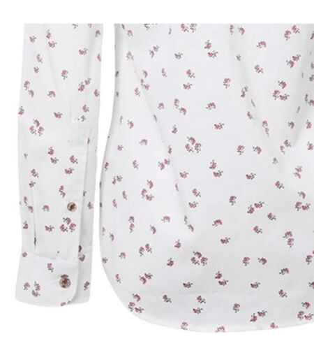 Womens/ladies Country Birds Shirt White Musto