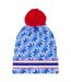 United 1990 Home Kit Beanie Blue Fan Originals-2