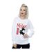 Disney Sweatshirt Femme/Ladies Mulan Movie Warrior Silhouette (Blanc) - UTBI26510-2