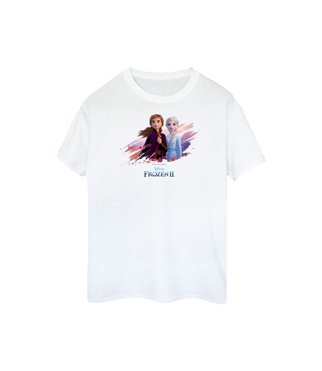 Disney Womens/Ladies Frozen 2 Elsa And Anna Nature Is Beautiful Cotton T-Shirt (Blanc) - UTBI48110-1
