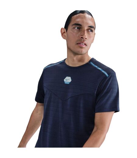 T-shirt Course À Pied City Side Homme Bleu Nuit Nike