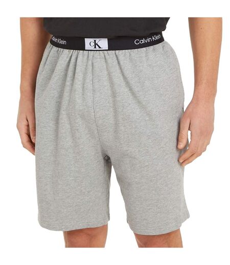 Mens Sleep Shorts Grey Calvin Klein