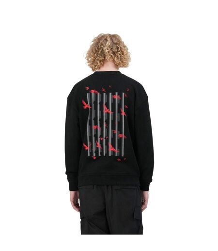 Sweat Motif/style Imprimé Graphique Homme Noir Hugo