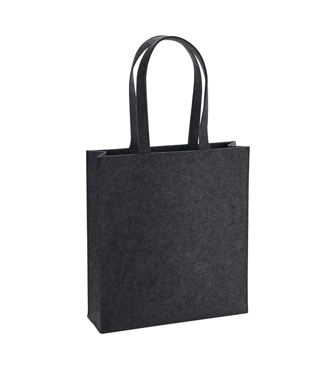 Tote Bag Taille Unique Charbon Chiné Bagbase-1