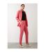 Dorothy Perkins Womens/Ladies Tall Ankle Grazer Trousers (Bright Pink) - UTDP2012