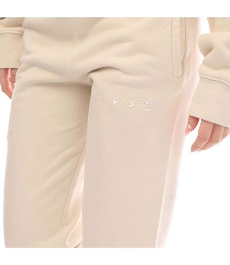 Pantalon de jogging swimming man femme gris / blanc Off White