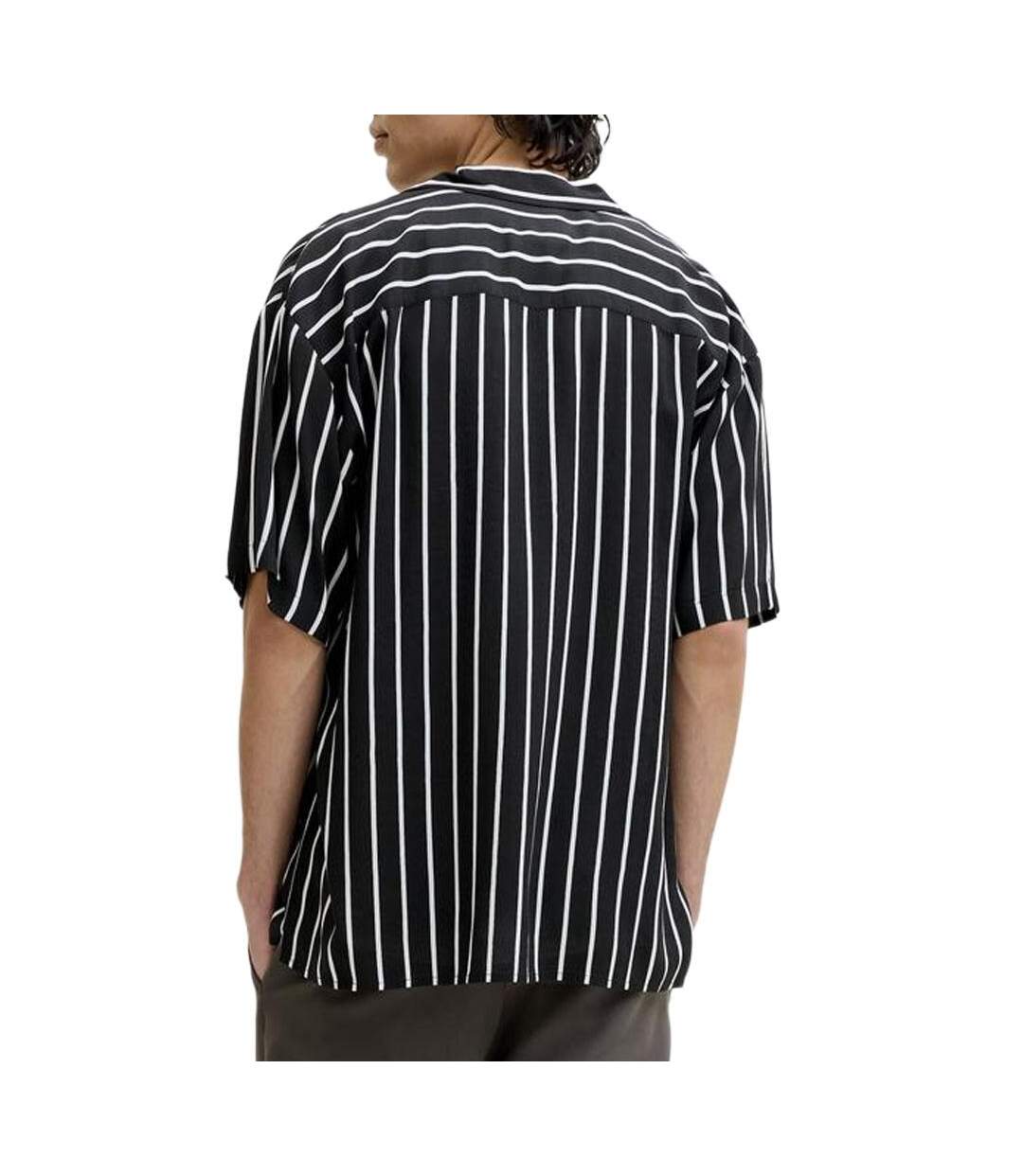 Chemise blanc/noir homme jack & jones jjejeff-2