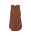 Débardeur Motif/style Chiné Femme Marron PJ Salvage-1