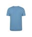 T-shirt Manches Courtes Edinburgh Homme Bleu Mountain Warehouse-2