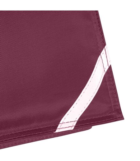 Quadra Junior Book Bag With Strap (Pack of 2) (Burgundy) (One Size) - UTBC4337