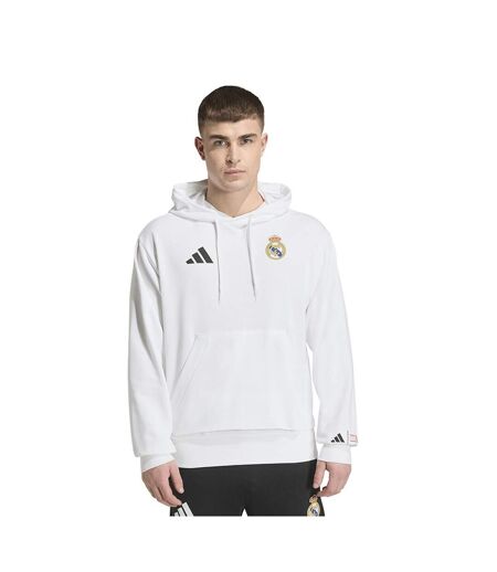 Sweat À Capuche Motif/style Real Madrid Cf The Avengers Homme Blanc Adidas