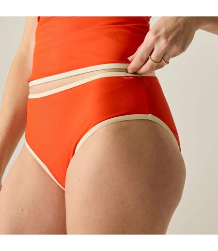Bas De Maillot De Bain Uni Et Extensible Kyra Femme Orange Regatta