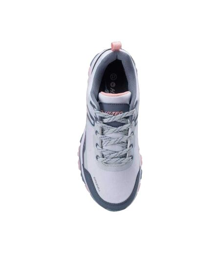 Baskets Hiest Femme Gris Argenté Hi-Tec