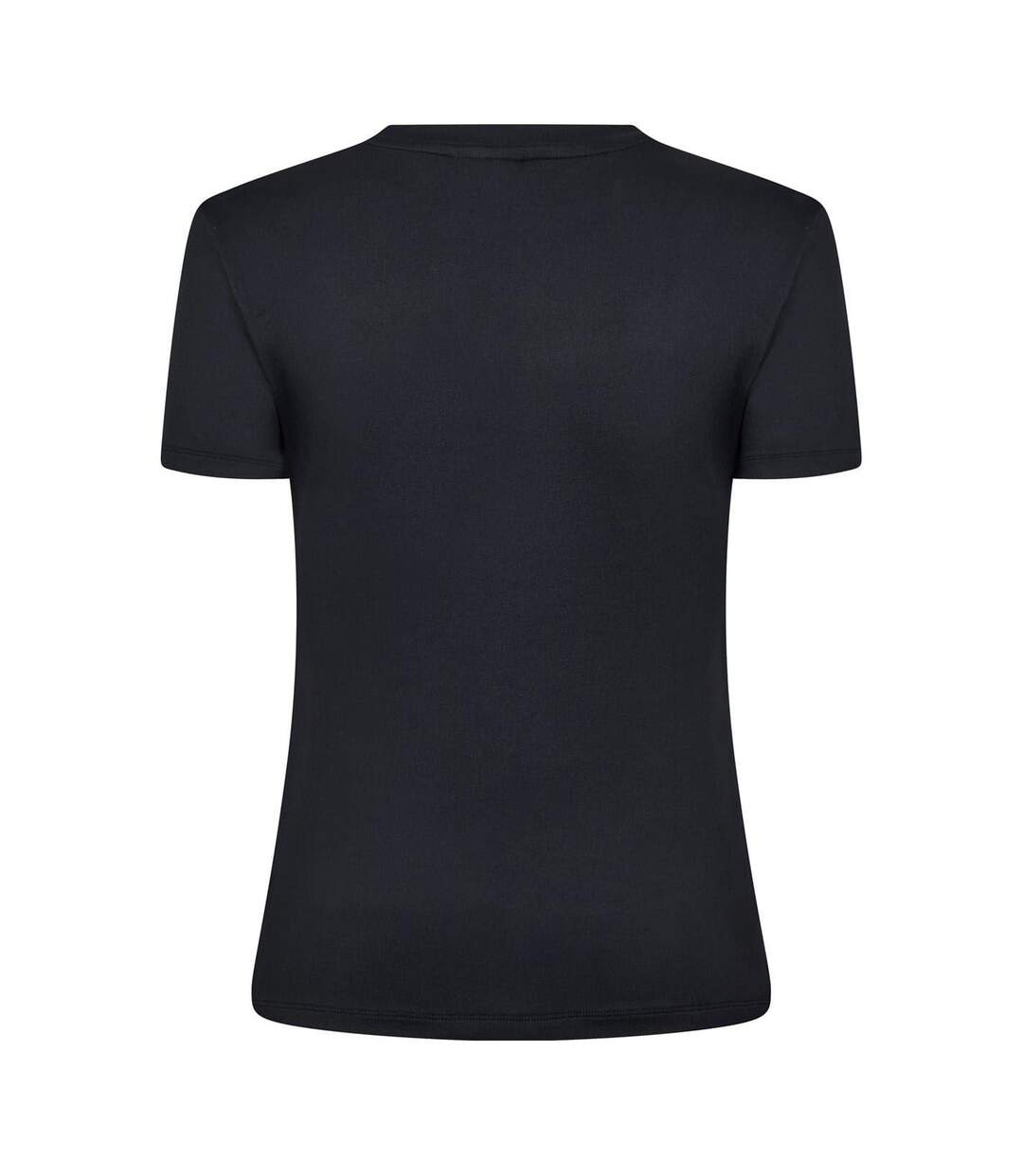 Womens/ladies Essential Slim T-shirt Black USA Pro-2