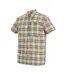 Chemise Manches Courtes Voyage Motif/style À Carreaux Homme Blanc Regatta-4