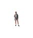 Womens/ladies Puff Print Sweat Shorts Grey Daisy Street-1