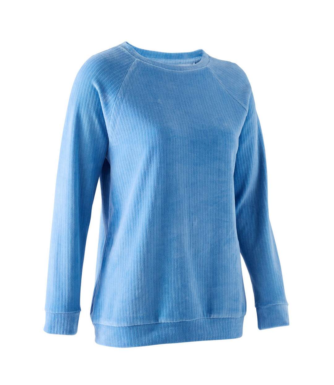Haut de pyjama sweat en velours côtelé-1