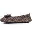 Isotoner Chaussons Ballerines femme suédine, semelle souple, mousse à mémoire forme-3