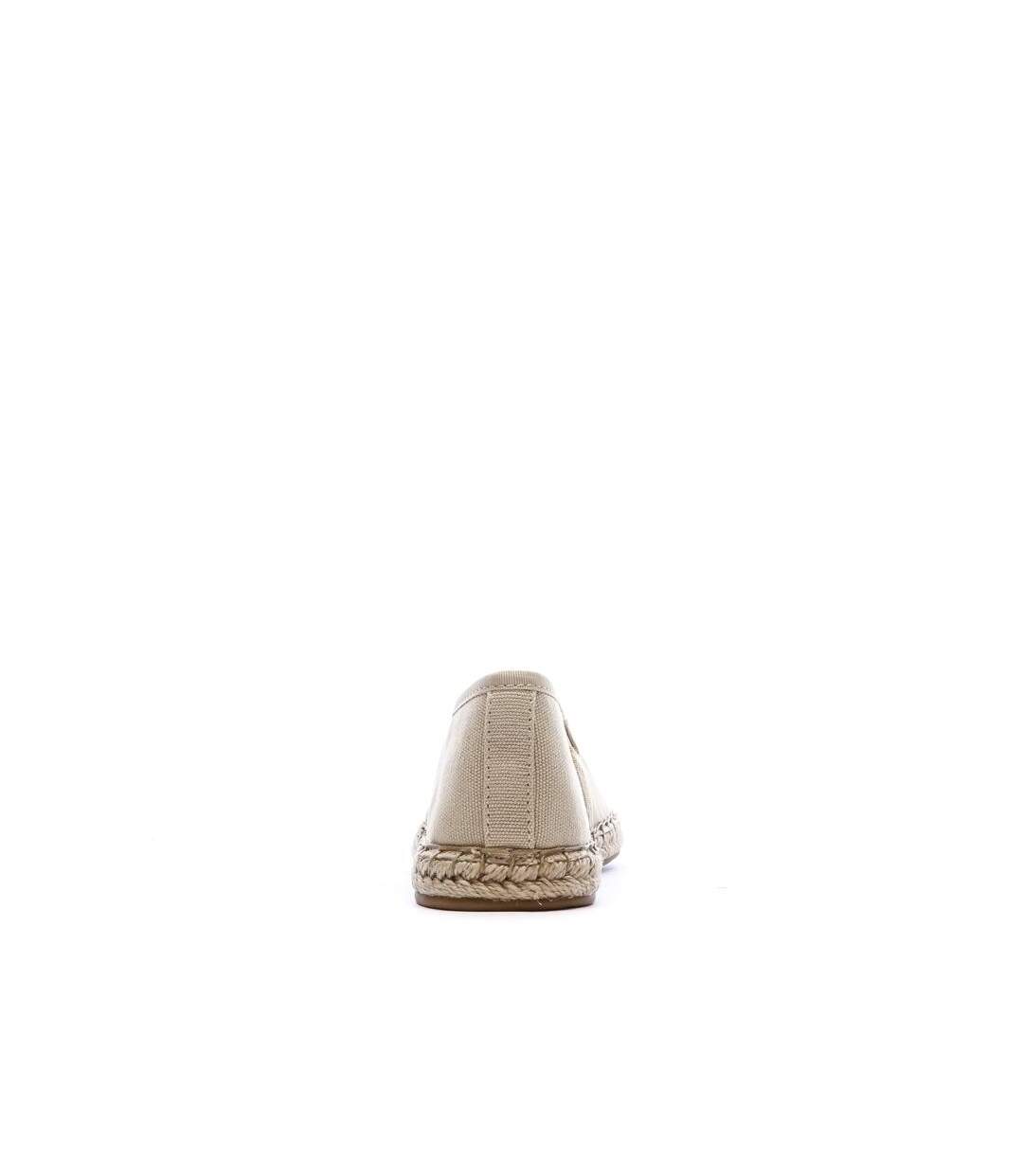 Espadrilles beige femme tommy hilfiger flag canvas-3