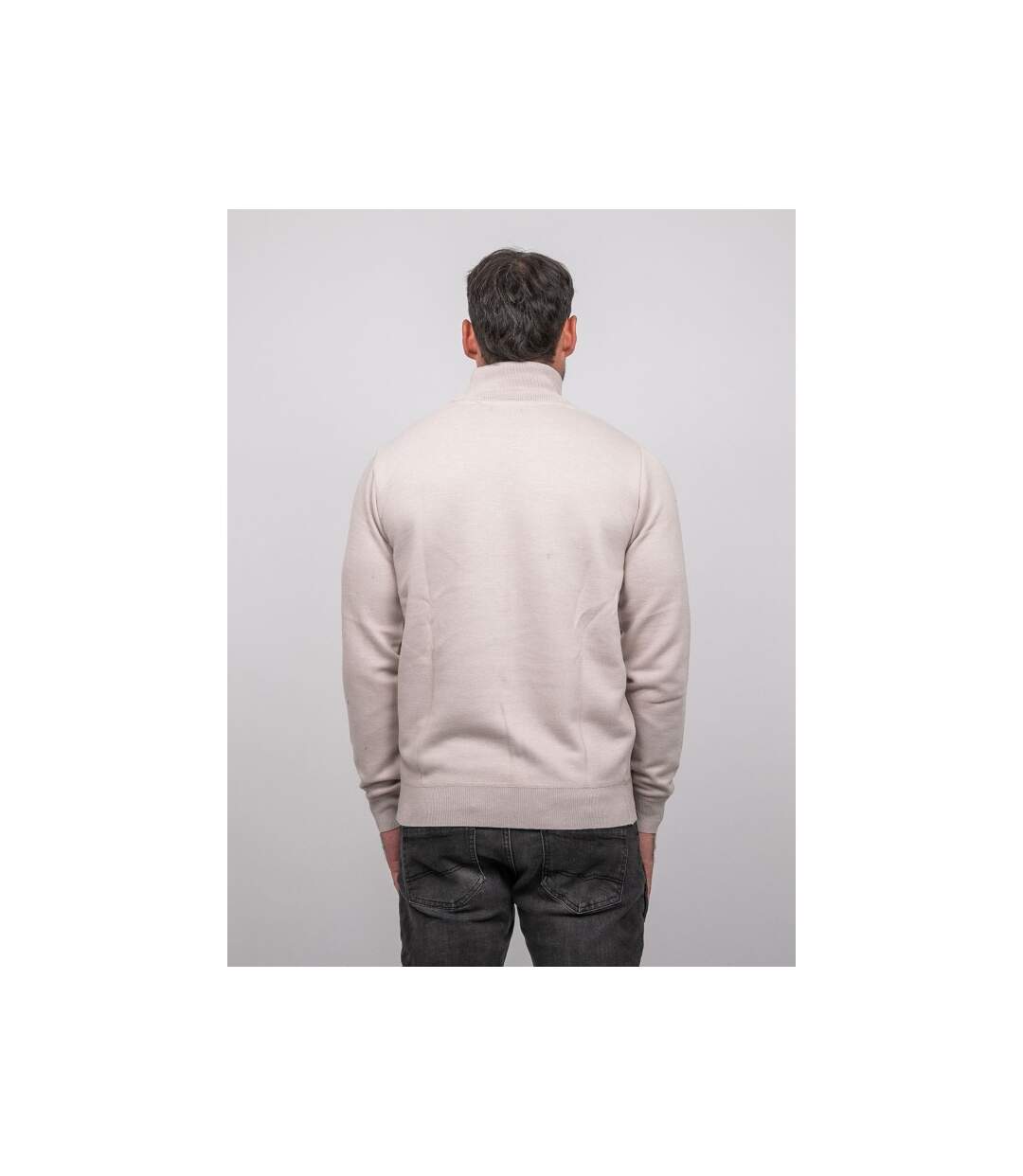 Pull col montant zippé LARKO-2