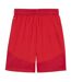 Mens Teamfinal Football Shorts Red White Puma-2