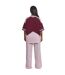 T-shirt Tate Femme Rose Bordeaux Foncé Mars-3