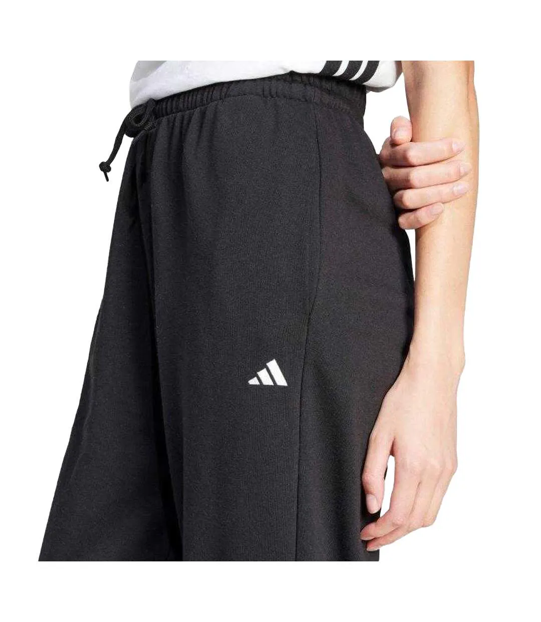 Pantalon De Jogging Style Petit Logo Essentials Femme Noir Adidas-4