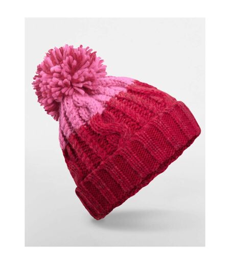 Bonnet Apres Adulte Rouge Classique Vrai Rose Beechfield