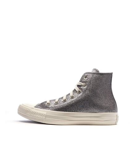 Baskets grises à paillettes femme converse chuck taylor all star