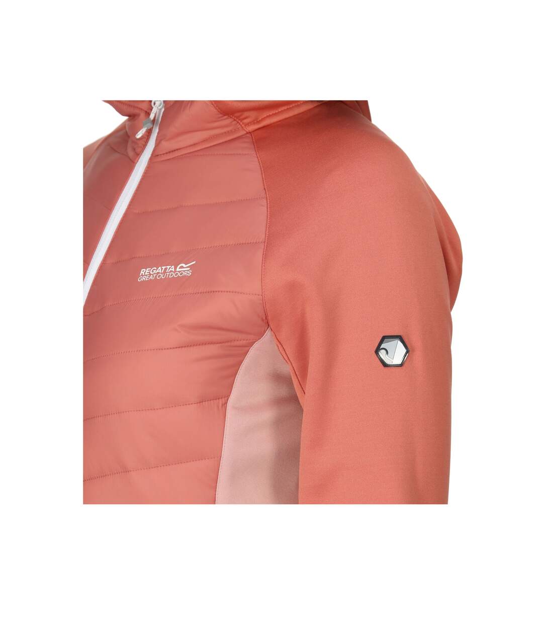 Womens/ladies Andreson Vii Hybrid Jacket Terracotta Dusky Rose Regatta-4