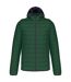 Kariban Mens Lightweight Hooded Padded Jacket (Forest Green) - UTPC6548