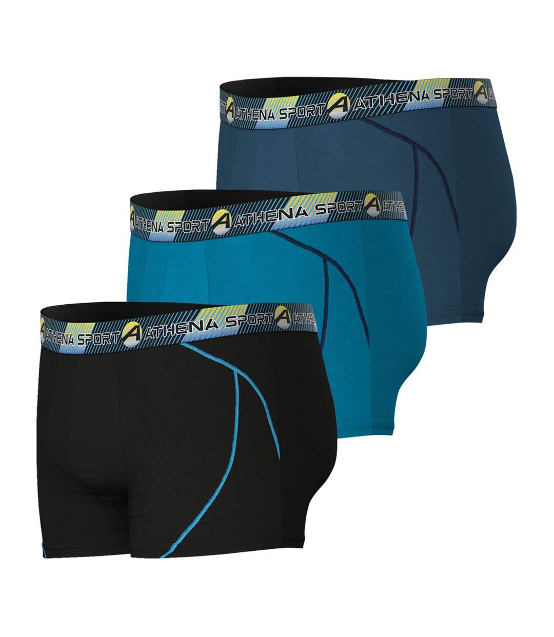 Lot de 3 boxers homme Training Dry