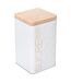 Boîte à Sucre en Poudre Scandi 18cm Blanc-5