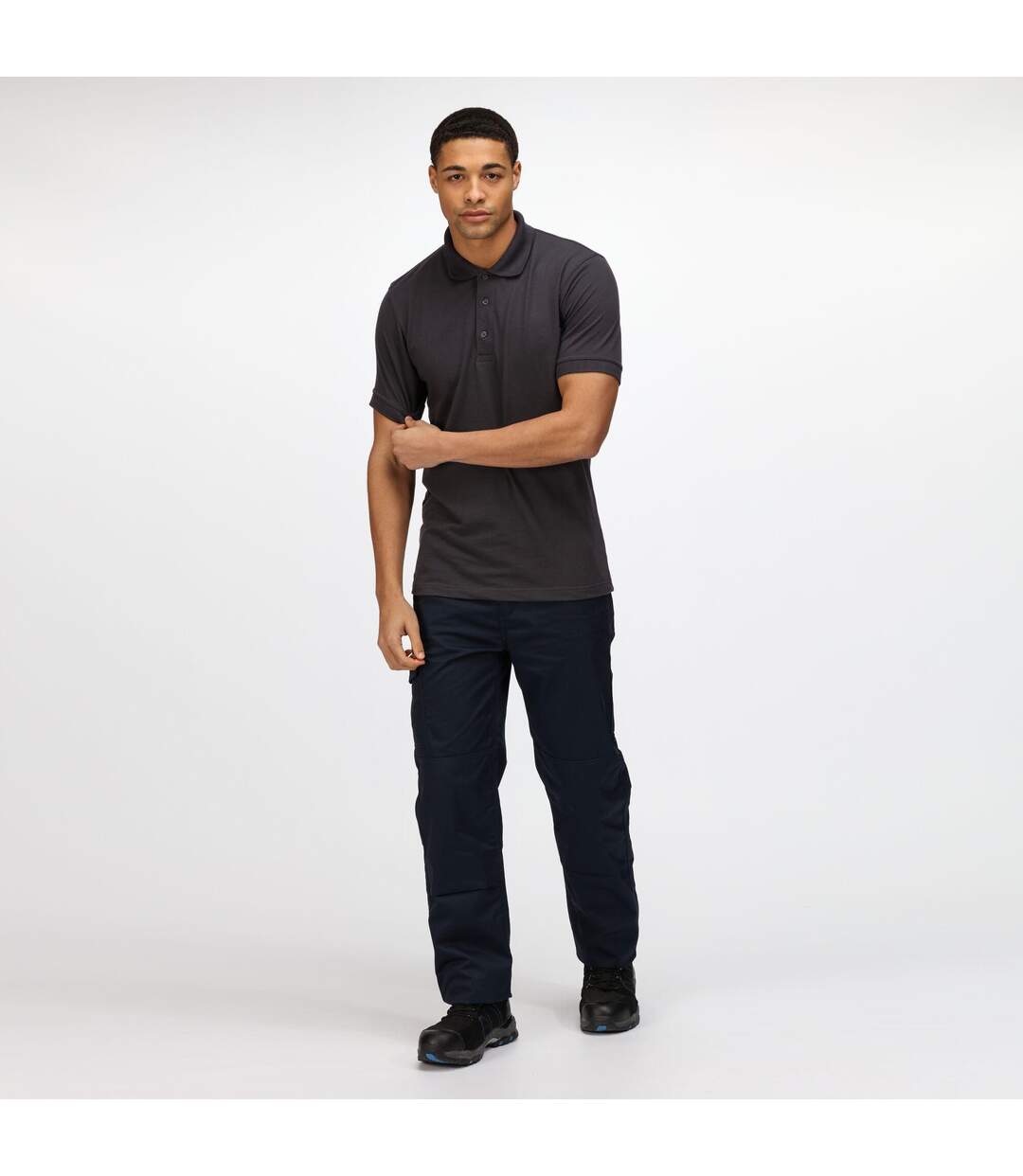 Pantalon Pro Cargo Homme Gris Bleu Regatta-1