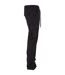 Mens Nylon Straight Leg Cargo Trousers Black Urban Classics-4