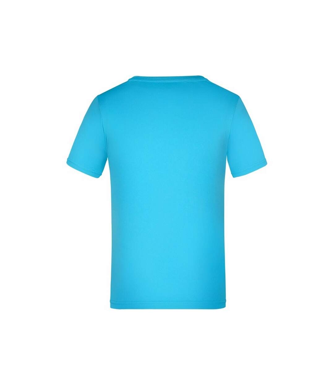 T-shirt active enfant turquoise vif James and Nicholson-2