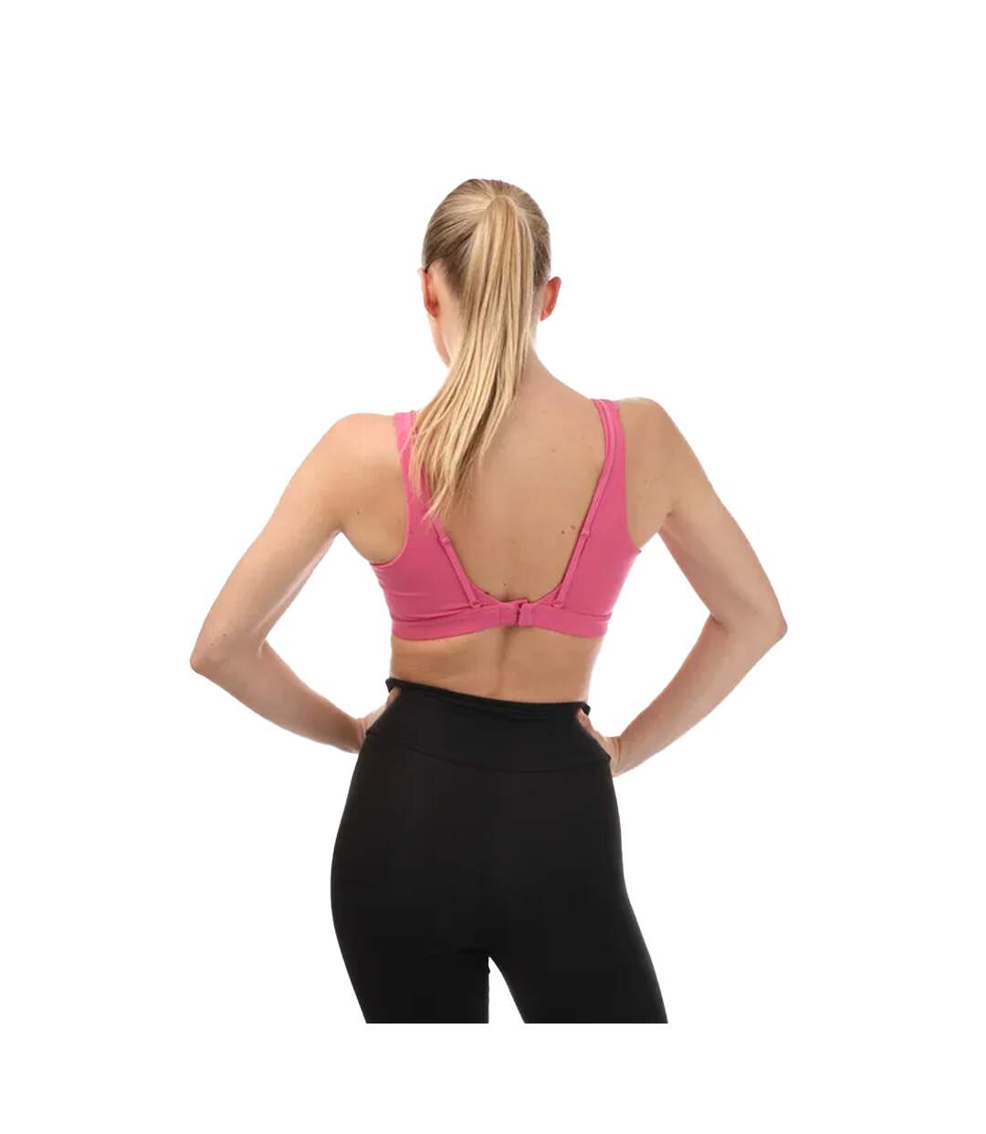 Brassière de sport power impact luxe femme rose Adidas-2