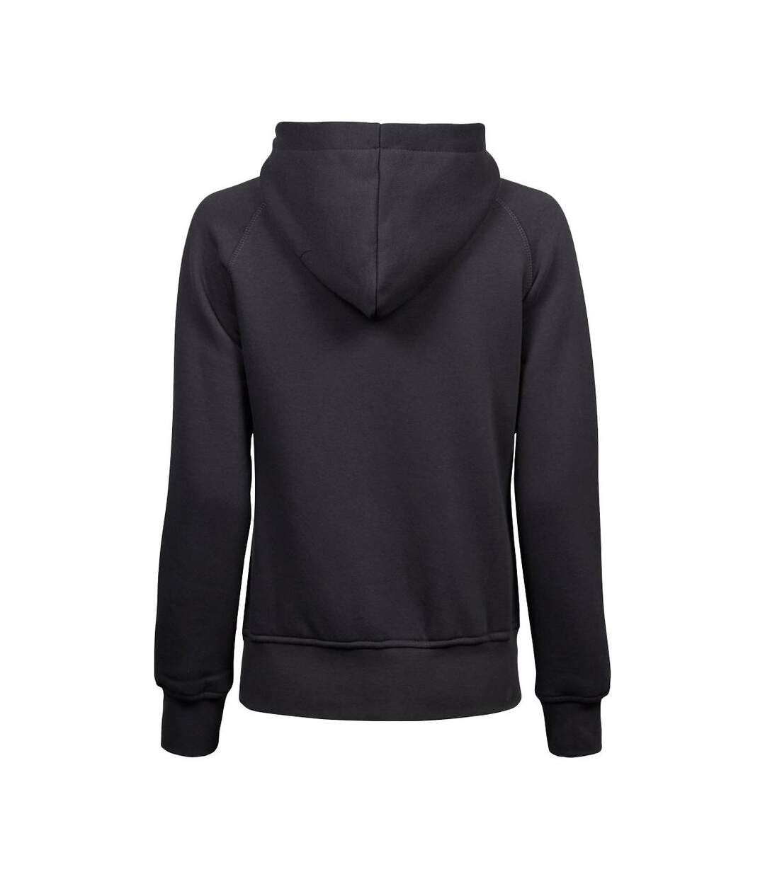 Sweatshirt À Capuche Et Fermeture Zippée Femme Gris Sombre Tee Jays-2