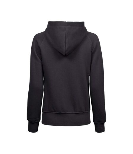 Sweatshirt À Capuche Et Fermeture Zippée Femme Gris Sombre Tee Jays