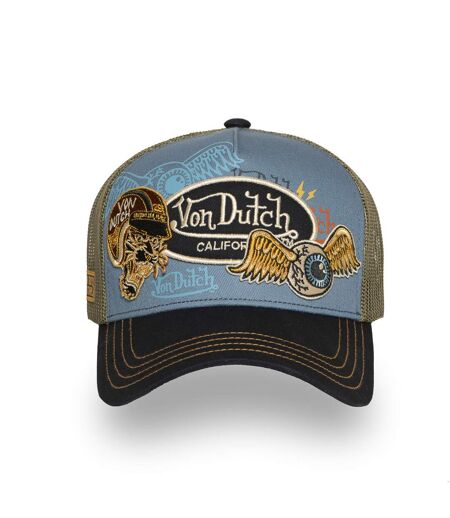 Casquette trucker avec filet adulte print devant Patches Vondutch